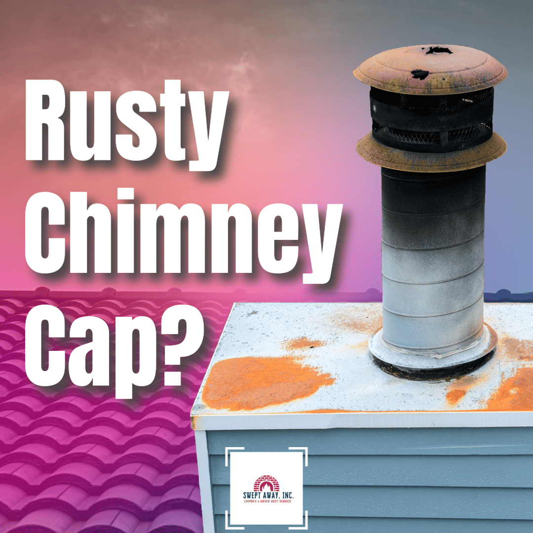 Rusty Chimney Cap